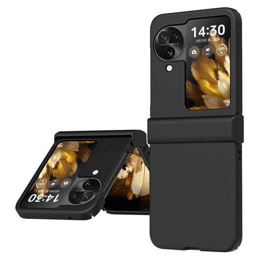 For Oppo Find N3 Flip Hinge Protection Phone Case Hard PC Shock-Absorption Cover