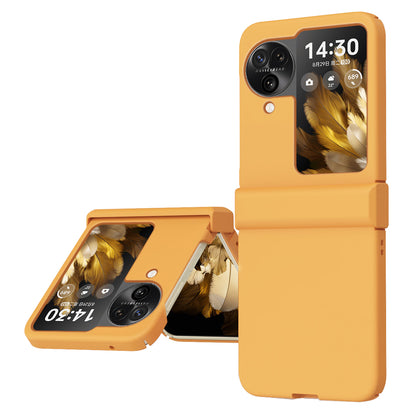 For Oppo Find N3 Flip Hinge Protection Phone Case Hard PC Shock-Absorption Cover