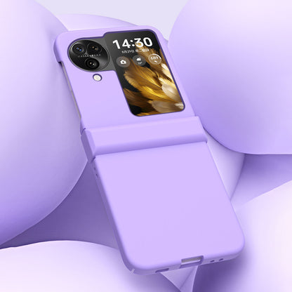 For Oppo Find N3 Flip Hinge Protection Phone Case Hard PC Shock-Absorption Cover