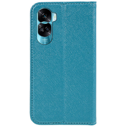 For Honor 90 Lite 5G / X50i 5G Leather Protective Case Cross Texture Wallet Stand Phone Cover