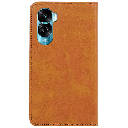 For Honor 90 Lite 5G / X50i 5G Leather Anti-drop Phone Case Calf Texture Wallet Stand Cover