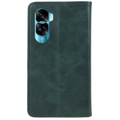 For Honor 90 Lite 5G / X50i 5G Leather Anti-drop Phone Case Calf Texture Wallet Stand Cover
