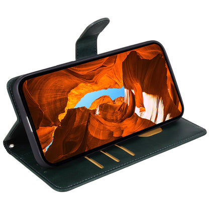 For Honor 90 Lite 5G / X50i 5G Magnetic Clasp Phone Case Calf Texture Leather Wallet Stand Cover