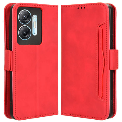For Infinix Hot 30 5G X6832 Multiple Card Slots Leather Phone Case Wallet Stand Protective Cover