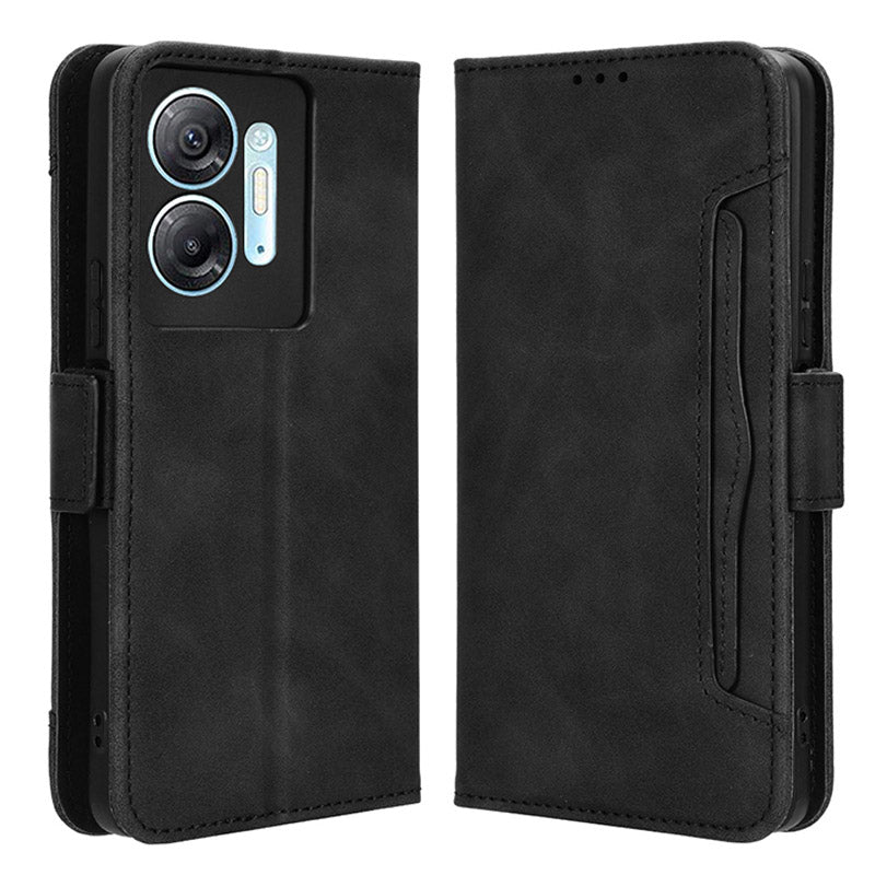 For Infinix Hot 30 5G X6832 Multiple Card Slots Leather Phone Case Wallet Stand Protective Cover