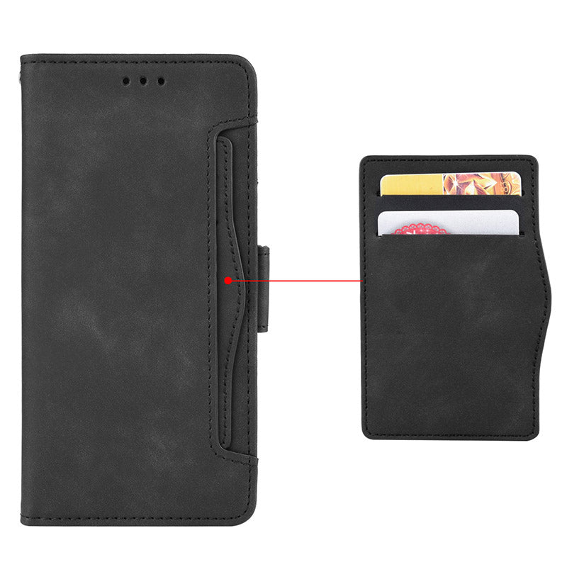 For Infinix Hot 30 5G X6832 Multiple Card Slots Leather Phone Case Wallet Stand Protective Cover