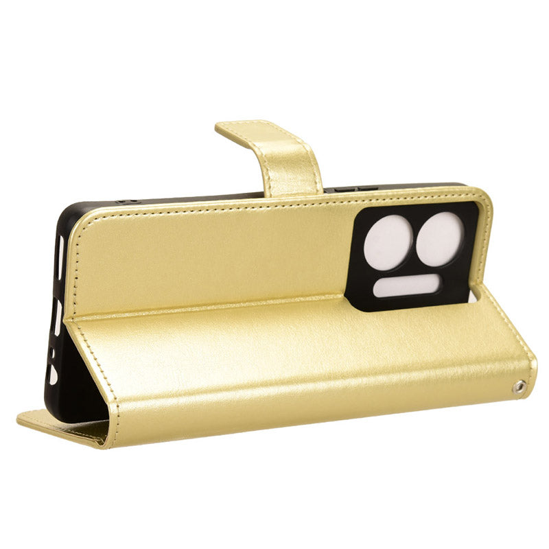 For Infinix Hot 30 5G X6832 Crazy Horse Texture Anti-drop Phone Case PU Leather Wallet Stand Cover