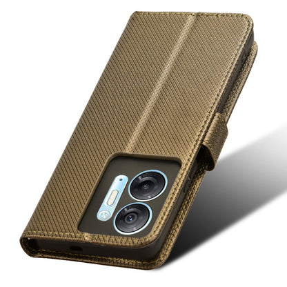 For Infinix Hot 30 5G / X6832 Diamond Texture PU Leather Stand Wallet Phone Case Protective Cover