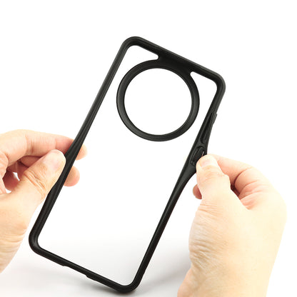 For Huawei Mate 60 Phone Shell TPU + Hard PC Clear Phone Case Dustproof Cover