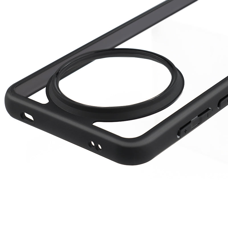 For Huawei Mate 60 Pro Slim-Fit TPU + PC Clear Phone Cover Dustproof Phone Shell Case