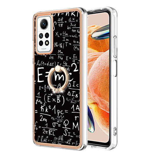 YB IMD Series-20 Style D Kickstand Phone Case for Xiaomi Redmi Note 12 Pro 4G / 11 Pro 5G (Qualcomm) / 11 Pro 4G (MediaTek) / 11 Pro+ 5G (India) / 11E Pro 5G , 2.0mm TPU Cover
