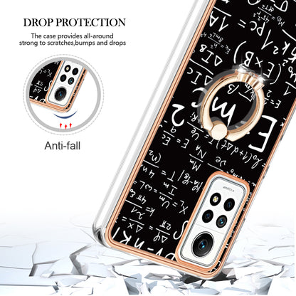 YB IMD Series-20 Style D Kickstand Phone Case for Xiaomi Redmi Note 12 Pro 4G / 11 Pro 5G (Qualcomm) / 11 Pro 4G (MediaTek) / 11 Pro+ 5G (India) / 11E Pro 5G , 2.0mm TPU Cover