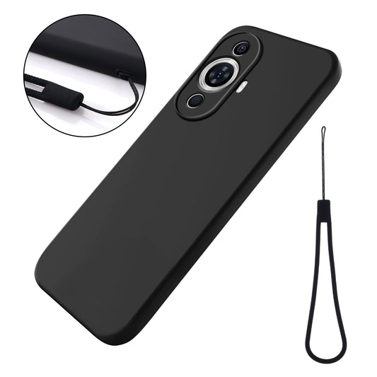 For Huawei nova 11 Pro / nova 11 Ultra Slim-fit Shell Liquid Silicone Phone Case Soft Lining Anti-scratch Phone Cover