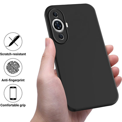For Huawei nova 11 Pro / nova 11 Ultra Slim-fit Shell Liquid Silicone Phone Case Soft Lining Anti-scratch Phone Cover