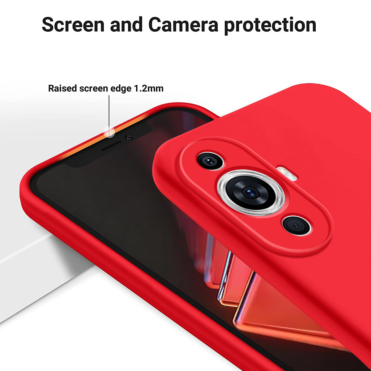 For Huawei nova 11 Pro / nova 11 Ultra Slim-fit Shell Liquid Silicone Phone Case Soft Lining Anti-scratch Phone Cover