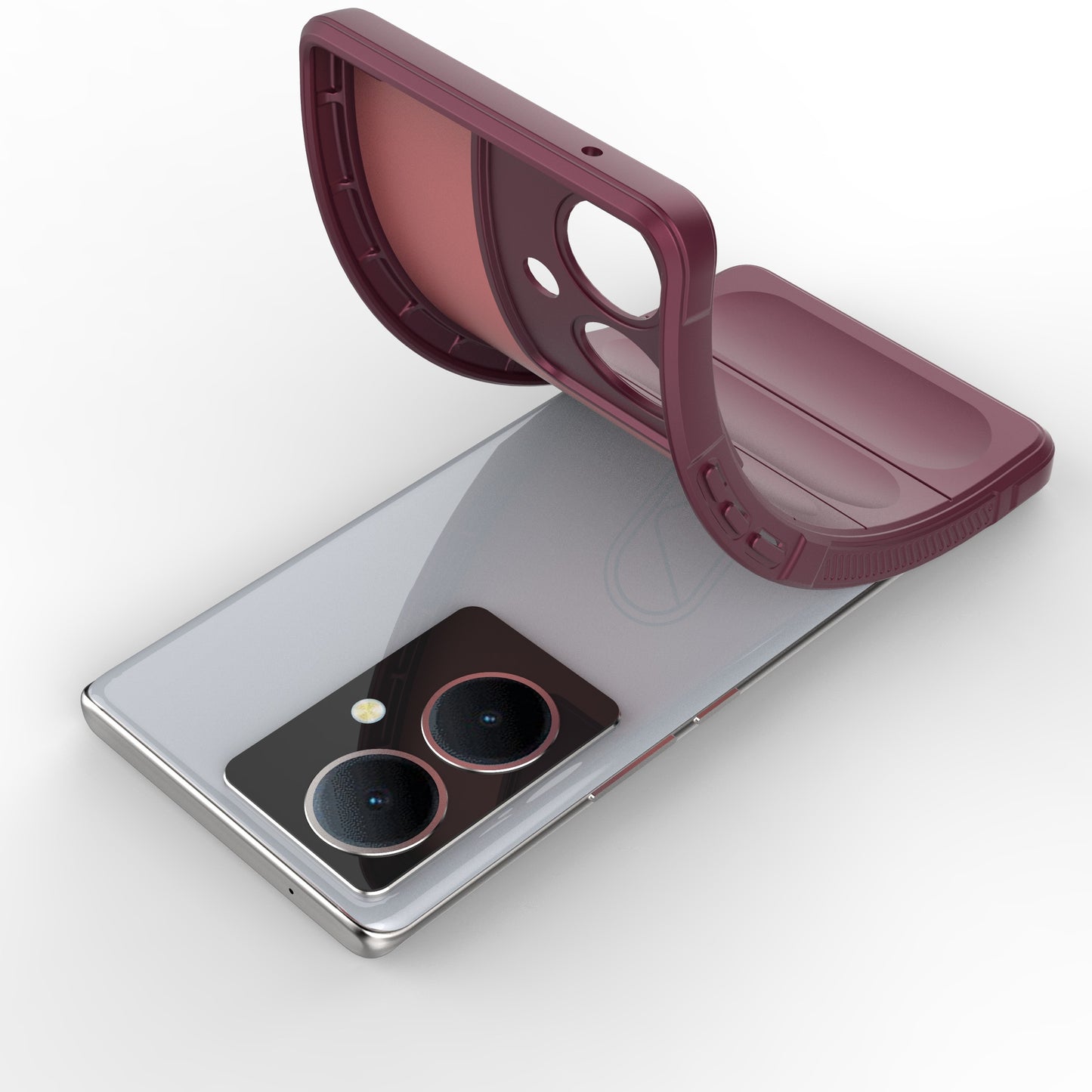 For vivo Y78+ 5G / V29 Lite 5G Shockproof Phone Cover Soft TPU Protective Case