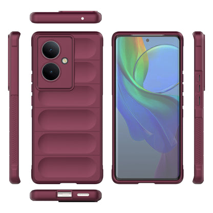 For vivo Y78+ 5G / V29 Lite 5G Shockproof Phone Cover Soft TPU Protective Case