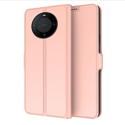 For Huawei Mate 60 Pro PU Leather Stand Phone Cover Card Holder Anti-fall Case