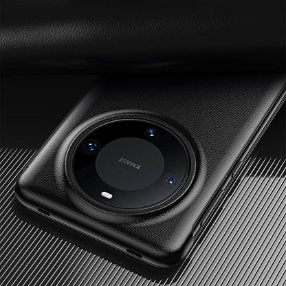 For Huawei Mate 60 Pro View Window PU Leather Phone Case Kickstand Phone Cover