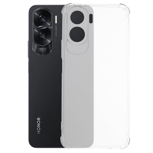 For Honor X50i 5G / 90 Lite 5G Transparent TPU Case Reinforced Corners Drop-proof Phone Cover