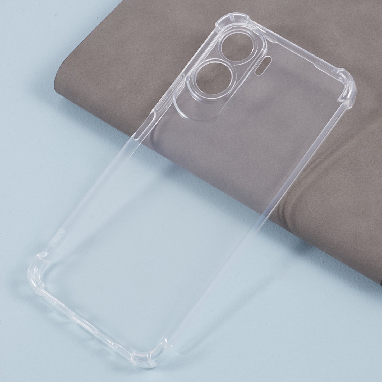 For Honor X50i 5G / 90 Lite 5G Transparent TPU Case Reinforced Corners Drop-proof Phone Cover
