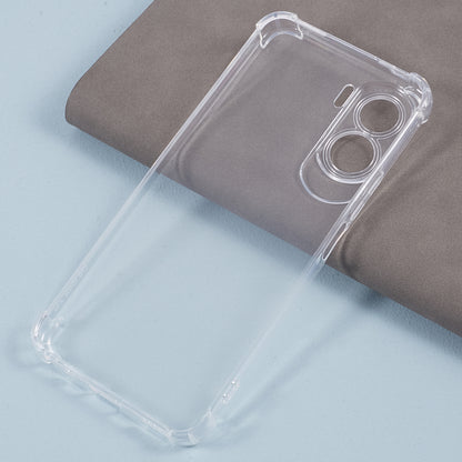 For Honor X50i 5G / 90 Lite 5G Transparent TPU Case Reinforced Corners Drop-proof Phone Cover