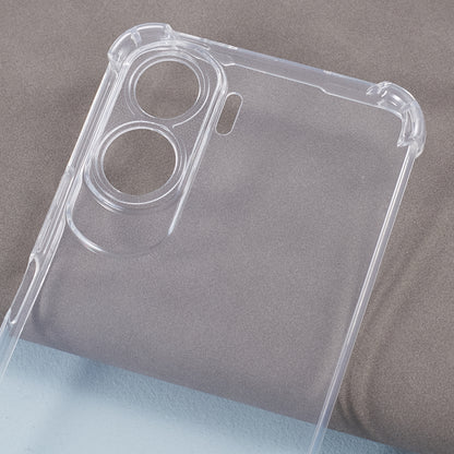For Honor X50i 5G / 90 Lite 5G Transparent TPU Case Reinforced Corners Drop-proof Phone Cover