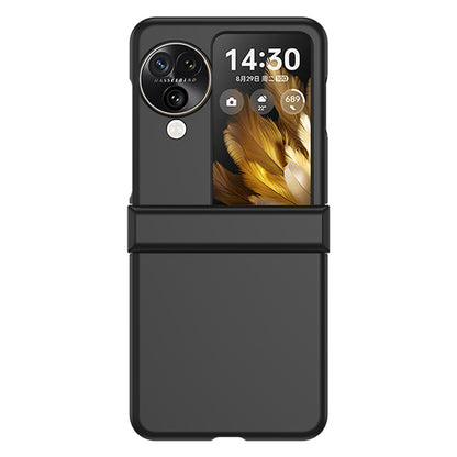 For Oppo Find N3 Flip 5G Hinge Protection PC Phone Case Skin-Touch Anti-Scratch Cover