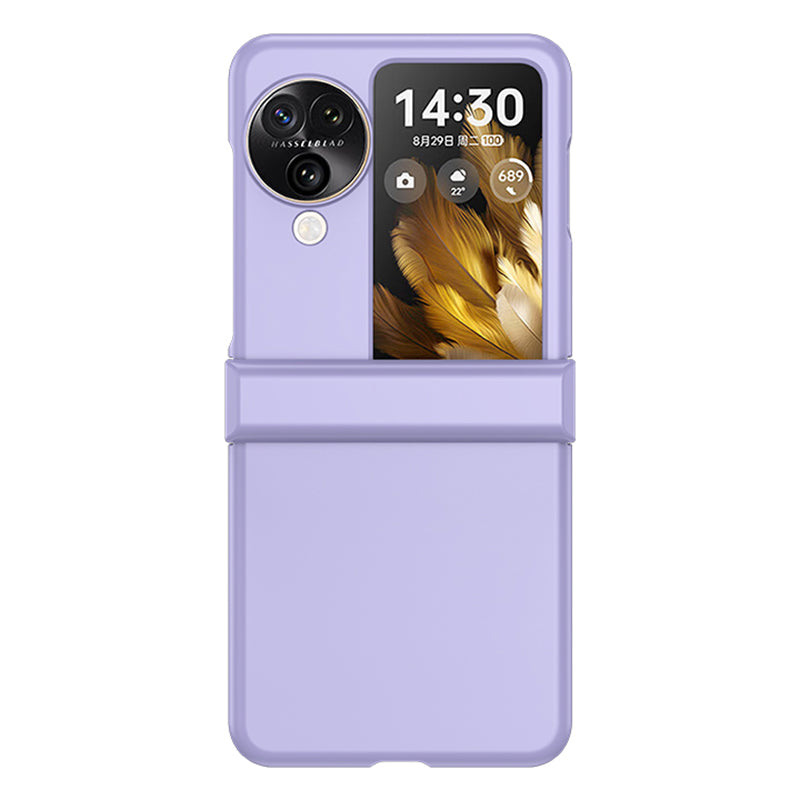 For Oppo Find N3 Flip 5G Hinge Protection PC Phone Case Skin-Touch Anti-Scratch Cover