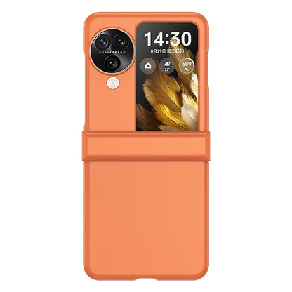 For Oppo Find N3 Flip 5G Hinge Protection PC Phone Case Skin-Touch Anti-Scratch Cover