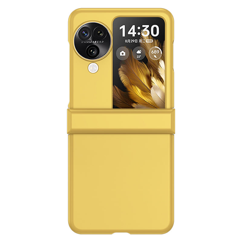 For Oppo Find N3 Flip 5G Hinge Protection PC Phone Case Skin-Touch Anti-Scratch Cover