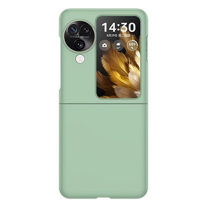 For Oppo Find N3 Flip 5G Slim PC Phone Case Skin-Touch Shockproof Cover