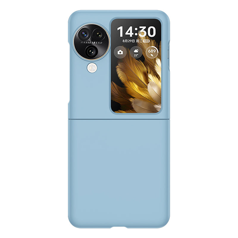 For Oppo Find N3 Flip 5G Slim PC Phone Case Skin-Touch Shockproof Cover