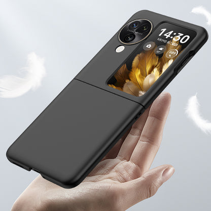 For Oppo Find N3 Flip 5G Slim PC Phone Case Skin-Touch Shockproof Cover