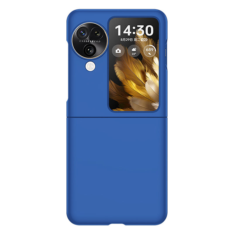 For Oppo Find N3 Flip 5G Slim PC Phone Case Skin-Touch Shockproof Cover