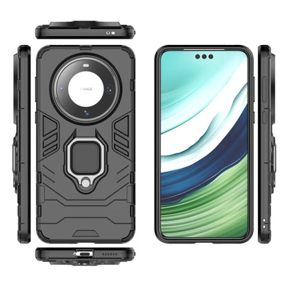 For Huawei Mate 60 Pro TPU+PC Protective Case Ring Holder Kickstand Phone Cover
