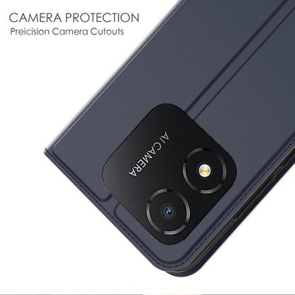 For Honor X5 4G Magnetic Shockproof Phone Cover Card Slot PU Leather Stand Cell Phone Case