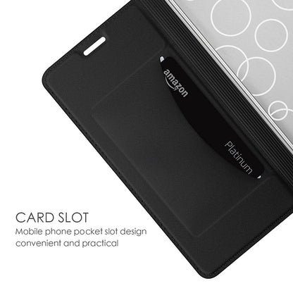 For Honor X7a 4G Card Slot Phone Cover Book Style PU Leather Stand Phone Case