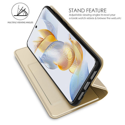 For Honor X7a 4G Card Slot Phone Cover Book Style PU Leather Stand Phone Case