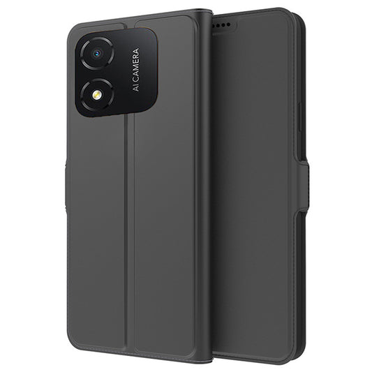 For Honor X5 4G Anti-Scratch PU Leather Stand Phone Case Card Slot Phone Cover Magnetic Shell