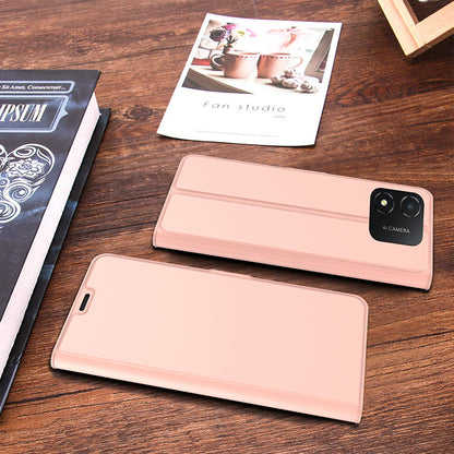 For Honor X5 4G Anti-Scratch PU Leather Stand Phone Case Card Slot Phone Cover Magnetic Shell