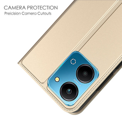 For Honor Play7T 5G TPU+PU Leather Phone Case Card Slot Foldable Stand Phone Cover