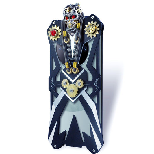 For Huawei Mate 60 Skull Gear Phone Case Steampunk Drop-proof Phone Cover Defender