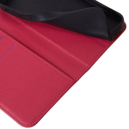 For Huawei Mate 60 PU Leather Wallet Stand Case Shockproof Cross Texture Phone Cover