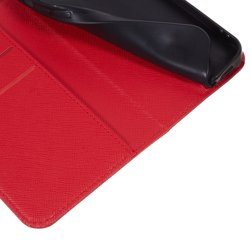For Huawei Mate 60 PU Leather Wallet Stand Case Shockproof Cross Texture Phone Cover