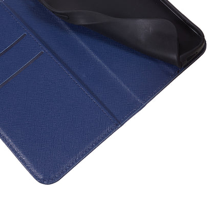 For Huawei Mate 60 PU Leather Wallet Stand Case Shockproof Cross Texture Phone Cover