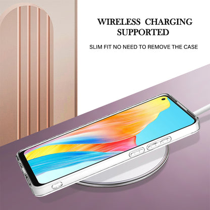 YB IMD Series-2 For Oppo A78 4G Electroplated Marble Phone Case IMD TPU Anti-Scratch Cover