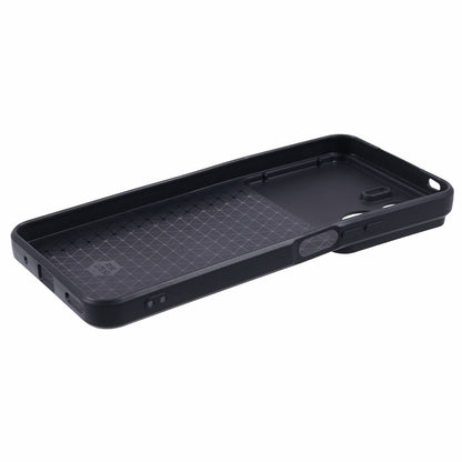 For Honor 90 Lite 5G Slide Lens Protection Phone Case PC+TPU Ring Kickstand Cover