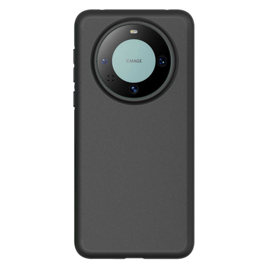 For Huawei Mate 60 TPU Shell Matte Phone Cover Shockproof Back Case (Big Rear Lens Hole)