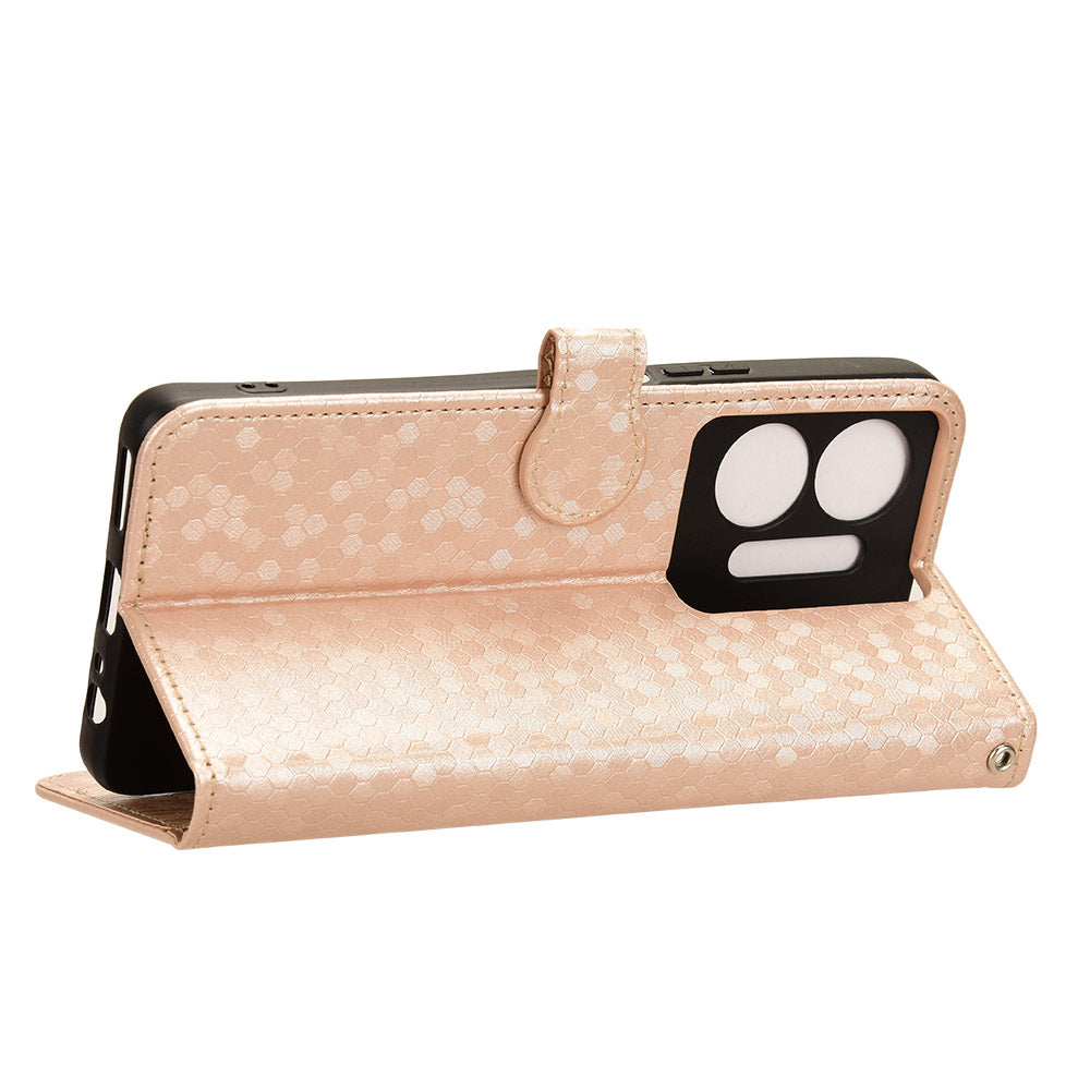 For Infinix Hot 30 5G PU Leather Stand Case Imprinted Wallet Shockproof Cell Phone Cover